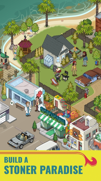 Cheech & Chong＇s Kush Kingdom mod apk unlimited money and gems