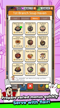 Alley Restaurant Tycoon mod apk 2.0.0 unlimited money and gems v2.0.0 screenshot 2