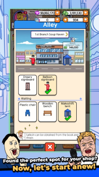 Alley Restaurant Tycoon mod apk 2.0.0 unlimited money and gems v2.0.0 screenshot 3