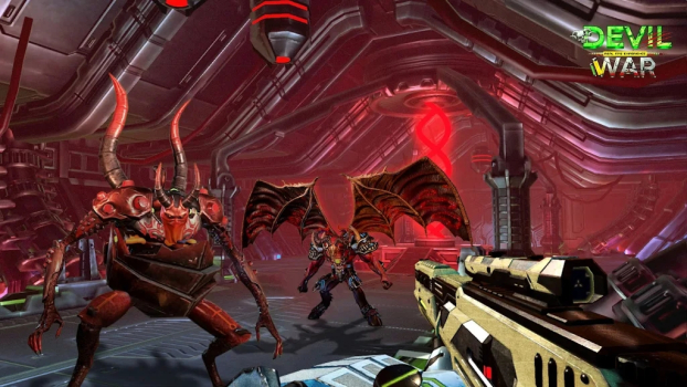 Devil War Doom Shooting Game mod apk unlimited everything v1.4.1 screenshot 2
