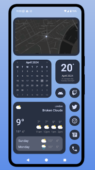 Material You Adaptive KWGT mod apk premium unlocked v2 screenshot 1