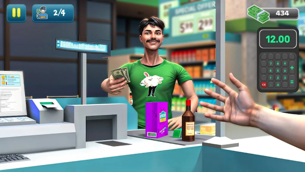 Supermarket Simulator Shop 3D mod apk latest version v0.2 screenshot 2