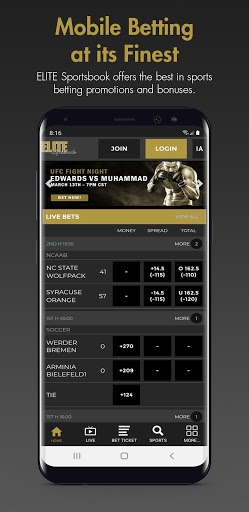 ELITE Sportsbook App Download Latest Version