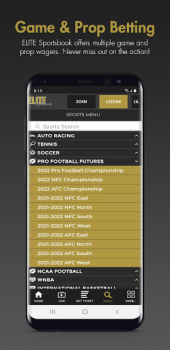 ELITE Sportsbook App Download Latest Version v2.0.5 screenshot 2