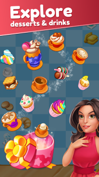 Joy Cafe Tasty Merge Games mod apk unlimited money and gems v1.0.6 screenshot 3