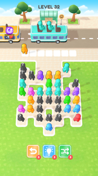 Bus Stop Jam mod apk unlimited money v1.0.0 screenshot 3