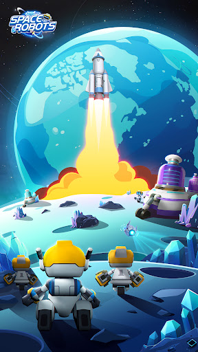 Space Robots Idle Miner Mod Apk Unlimited Money and Gems