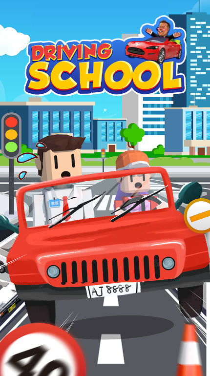 Driving School Tycoon Mod Apk Unlimited Money and GemsͼƬ1