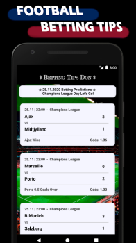 Don Betting Tips Mod Apk Premium Unlocked v1.0.2 screenshot 2