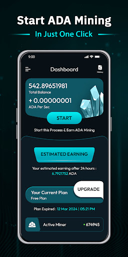 Cardano Mining ADA Miner app download for android