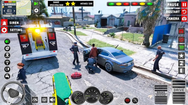 US Emergency Ambulance Game 3D mod apk unlocked everything v4 screenshot 3