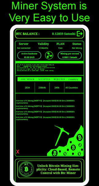 BTC Mining Server app free download for android