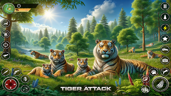 The Tiger Family Simulator mod apk latest version v1.0.1 screenshot 1