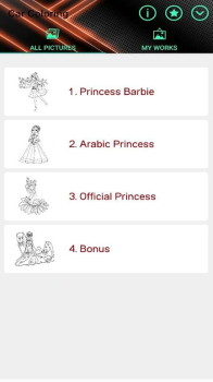 Doll Fashion Princess Coloring apk download for android v1.0 screenshot 1