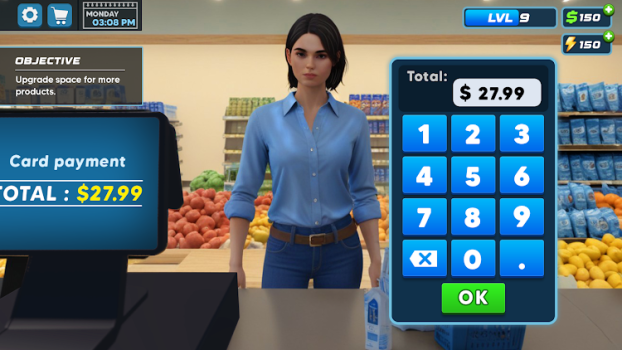 Supermarket Manager 3D Store apk download for android v1.0 screenshot 1