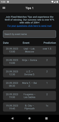 Fixed Matches HT FT Tips apk free download