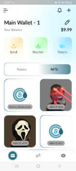 RainBit Decentralized Wallet app free download latest version v1.0.1 screenshot 2