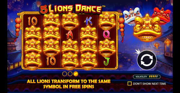 5 Lions Dance slot apk download latest version