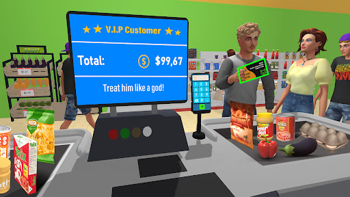 My Supermarket Simulation 3D mod apk unlimited everything v1.6 screenshot 3