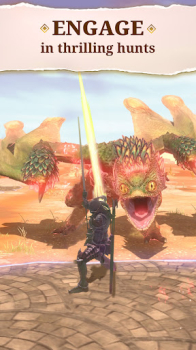 Monster Hunter Now apk joystick 77.0 latest version download v77.0 screenshot 2