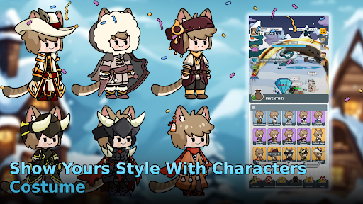 Cat Legends Idle RPG mod apk unlimited money and gemsͼƬ1