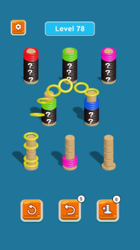 Color Hoop Slinky Sort 3D apk download latest version v1.0 screenshot 1