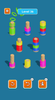 Color Hoop Slinky Sort 3D apk download latest version v1.0 screenshot 4