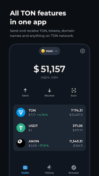 Tonkeeper wallet apk 4.6.3 latest version free download v4.6.3 screenshot 1