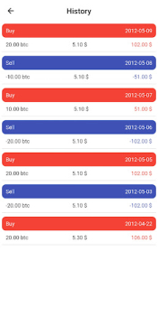 Coin PT BTC Paper Trading app free download latest version v1.0.1 screenshot 1