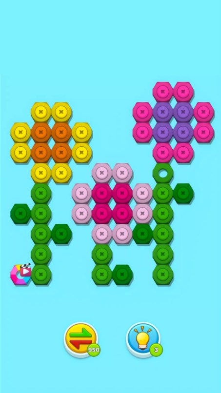 Nut n Bolt Sort Color Puzzle apk download for android