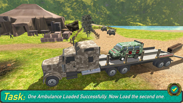 Army Truck Transport Drive Sim mod apk latest version v1.0 screenshot 2