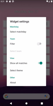 Widget for World Cup app for android download v1.1.7 screenshot 1