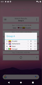 Widget for World Cup app for android download v1.1.7 screenshot 4