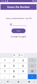 Guess the Number game download latest version v1.0 screenshot 2