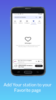 Anytime Radio Live AM FM Radio apk latest version free download v5.7.1 screenshot 2