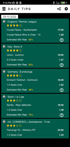 Betting Tips Football App Free Download
