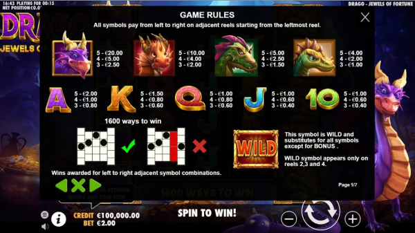 Drago Jewels of Fortune slot apk free download