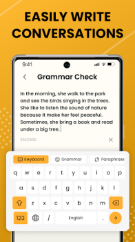 Grammar AI Language Assistant Mod Apk Premium Unlocked v1.1.2 screenshot 1