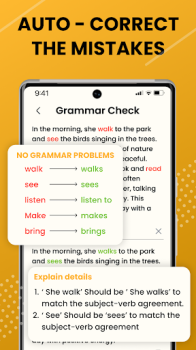 Grammar AI Language Assistant Mod Apk Premium Unlocked v1.1.2 screenshot 3