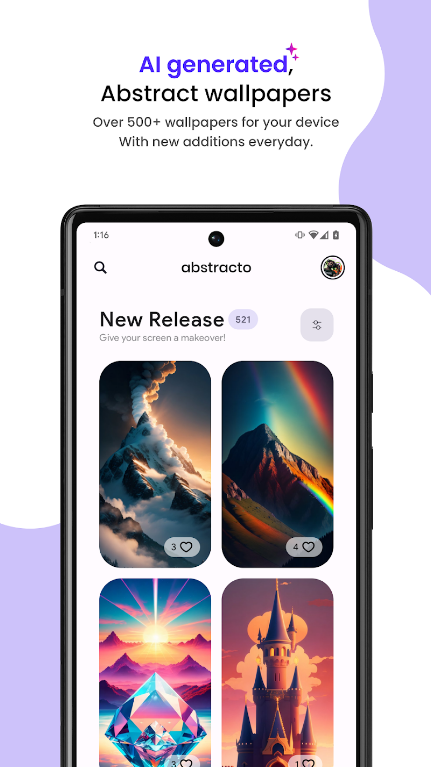 Ai Wallpapers Abstracto Mod Apk Premium UnlockedͼƬ1