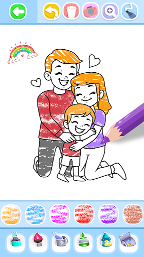 Family Love Coloring Book apk download latest versionͼƬ1