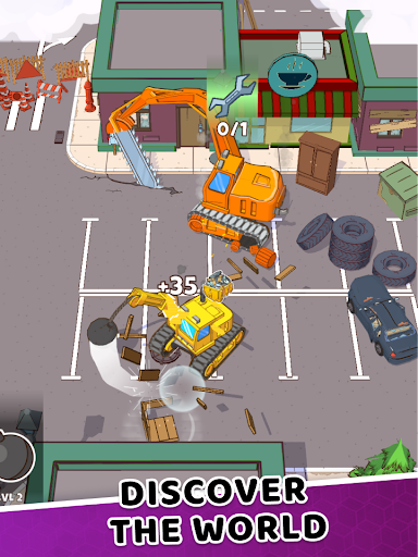 Wreck It 3D mod apk 1.1.2 unlimited money and gems latest versionͼƬ1