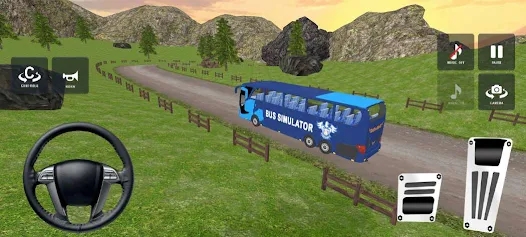 Offroad Bus Bus 3d Simulator mod apk latest version v0.1 screenshot 2