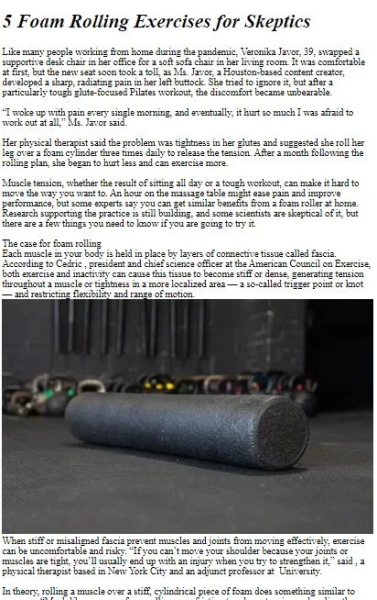 Foam Roller Exercises Guide app free download