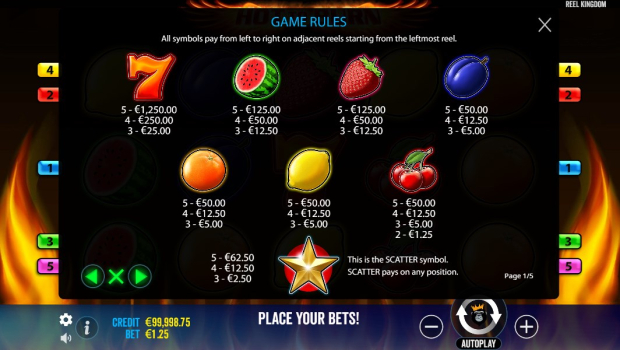 Hot to Burn slot game download for android v1.0.0 screenshot 2