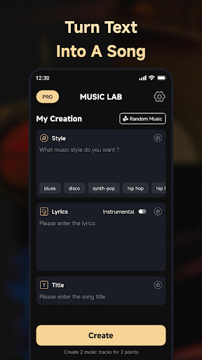 MusicLab AI Music Generator App Download for Android