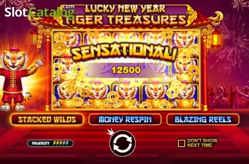 Lucky New Year Tiger Treasures slot free full game download