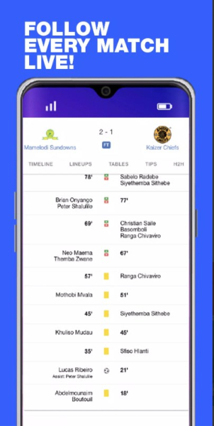 Afriscores Soccer Predictions app for android download 