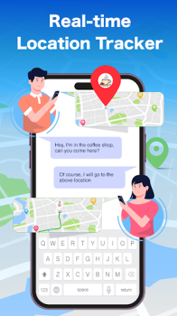 Real time GPS Location Sharing app free download for android v1.0.5 screenshot 1