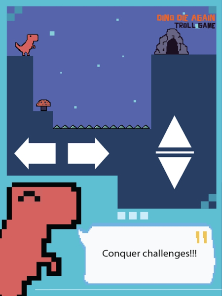 Dino Die Again Troll Game apk download for android